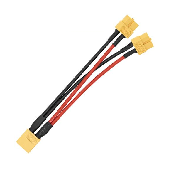 Кабель-розгалужувач ToolkitRC TK41500 XT60 Male to 2×XT60 Female 14cm