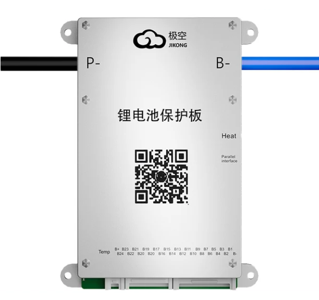 BMS плата JK-BD6A20S6P Li-Ion/LiFePo4/LTO 8S-20S, 60A, CAN/RS485, 1mΩ, Bluetooth, Ballance 0.6A