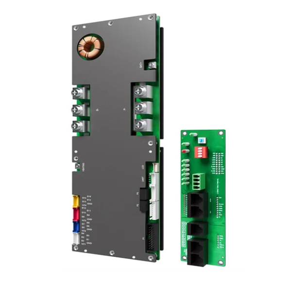 BMS плата JK-PB2A16S30P Li-Ion/LiFePo4/LTO 8S-16S, 300A, CAN/RS232/RS485, LED, 0.47mΩ, Bluetooth, Ballance 2A, TEMP control, Parallel 10A