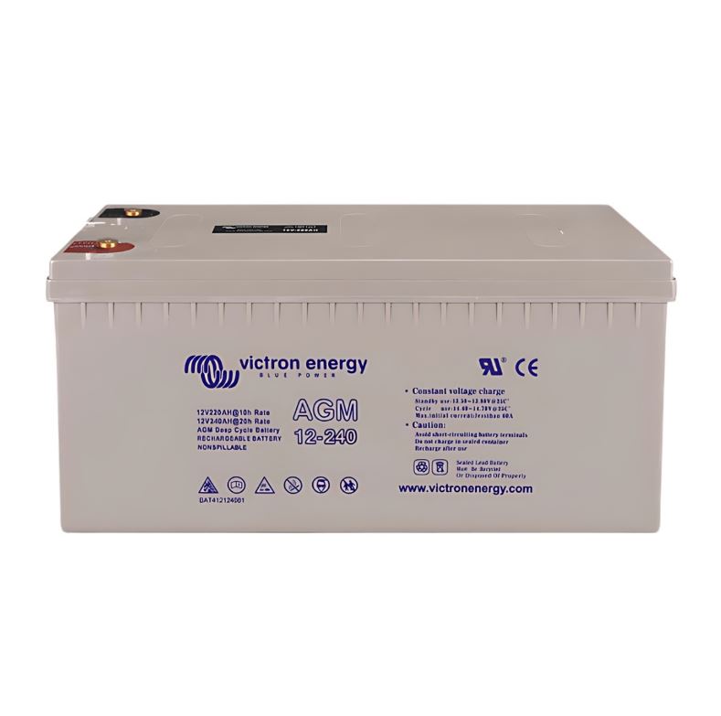 Акумуляторна батарея AGM Deep Cycle Victron energy 12V/240 Ah M8 (522 х 240 х 224), 42 кг Q1/24