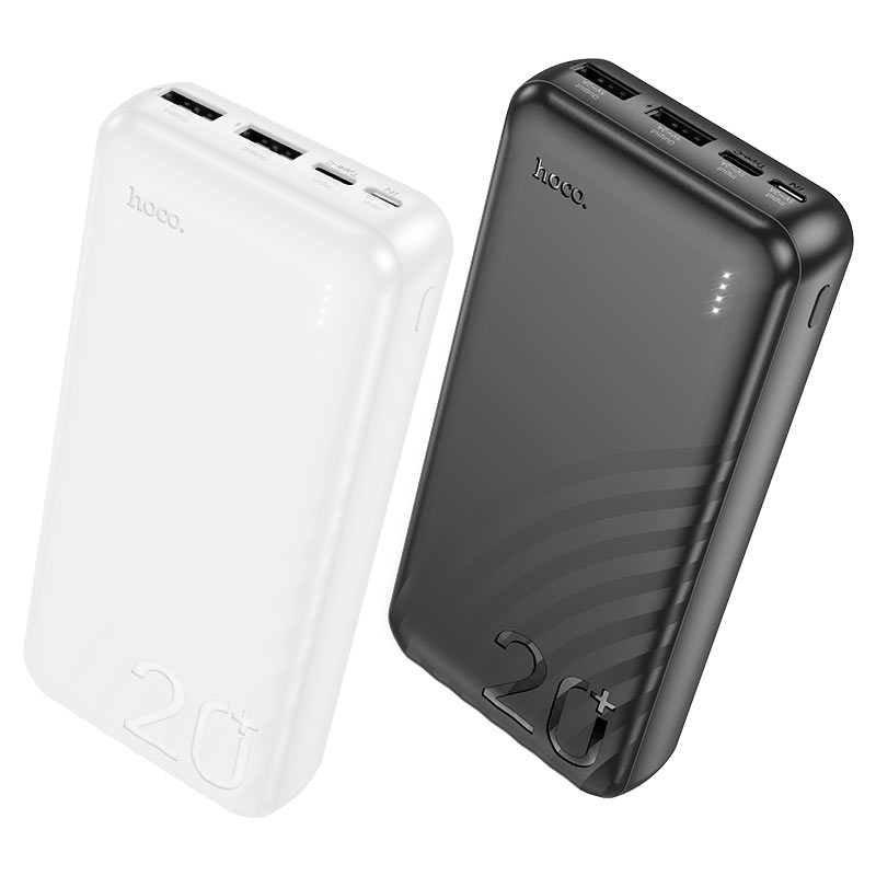 Power Bank HOCO J123A 20000mAh, 22.5W, Mix Color, 0.47kg, Box