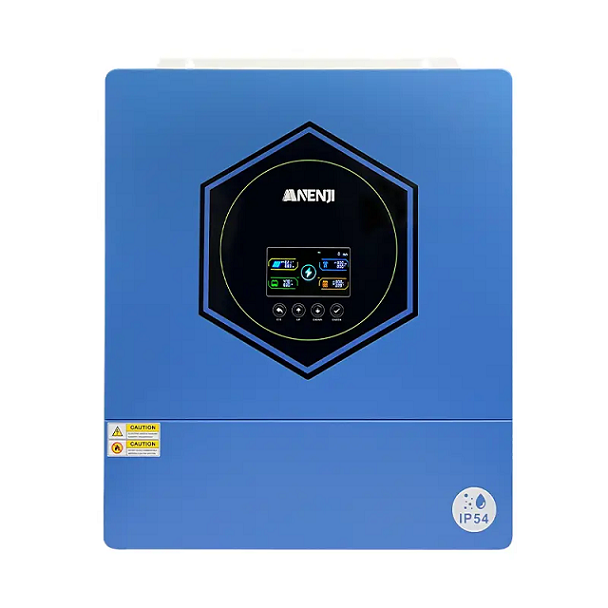 Гібридний інвертор ANENJI ANJ-11KW-48V-IP54-W, 11kW, 48V, 160A(max), 170-280V, МРРТ60-500VDC, RS485. RS232, WiFi, 544х470х135mm, 18.25 kg, Q1