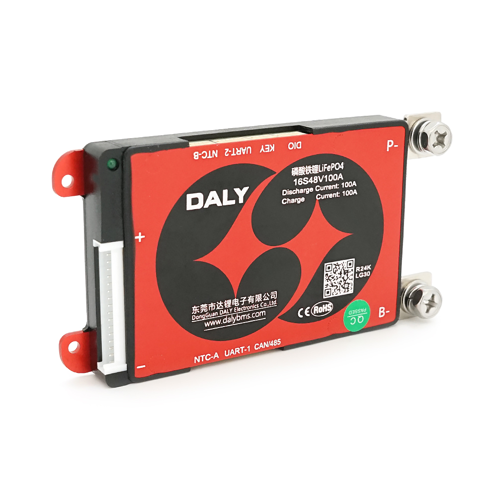 BMS smart плата DaLy LiFePO4 48V 16S 100\100A  з Bluetooth