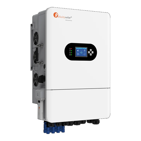 Гібридний інвертор Felicity IVGM12KLP3G2 трьохфазний (Gen-port) 12kW/400VAC, 50/60 Hz, 48V, 2MPPT-4PV350-650V, ток заряда max-240A, IP65, RS485, CAN, Wi-Fi.634*444*255 мм, 46.6 кг