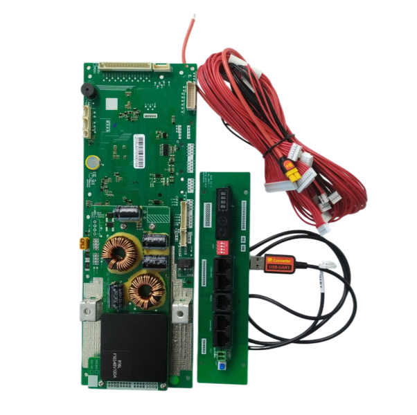 BMS smart плата DaLy R16L-F16S48V100A LiFePO4 48V 16S 100\100A UART