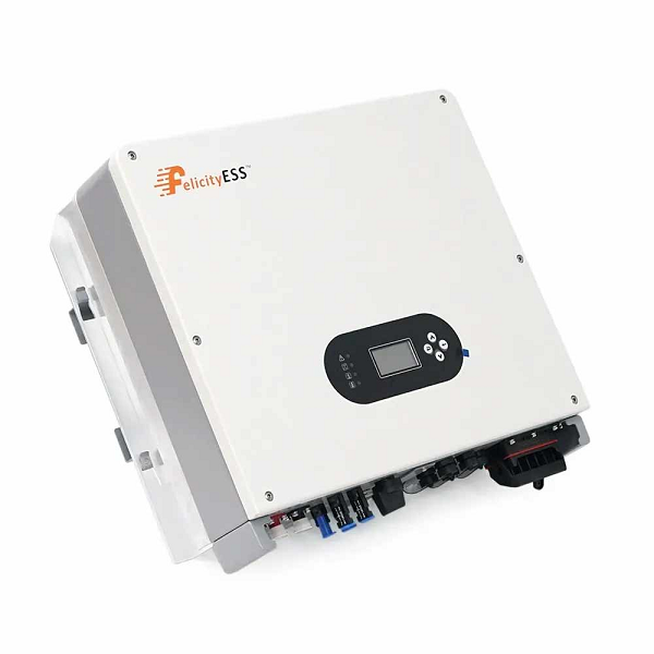 Гібридний інвертор Felicity IVGM5048 5kVA(6,5kVA), 230VAC, 48V, 50/60Hz, MPPT PV100-500V, струм заряду max-100A, IP65, 530х493х228 мм, 34.8 кг