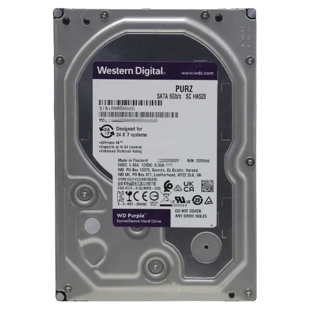 Жорсткий диск Western Digital Purple 1TB 64MB 5400rpm WD11PURZ 3.5 SATA III
