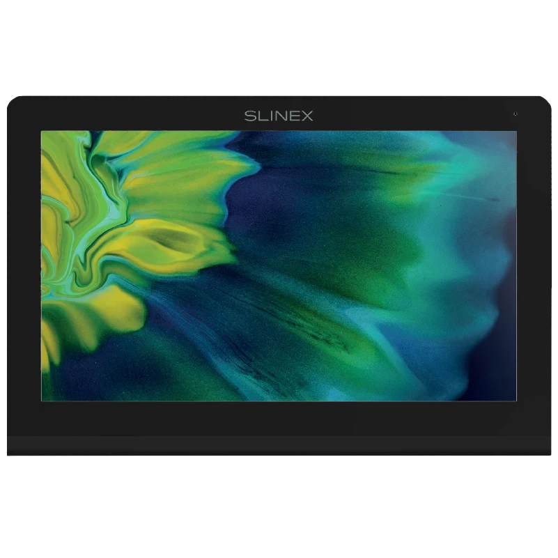 AHD відеодомофон Slinex Nexo 7 (black), 7” сенсорний IPS екран, фоторамка, запис руху, слот microSD, 190×124×23 мм