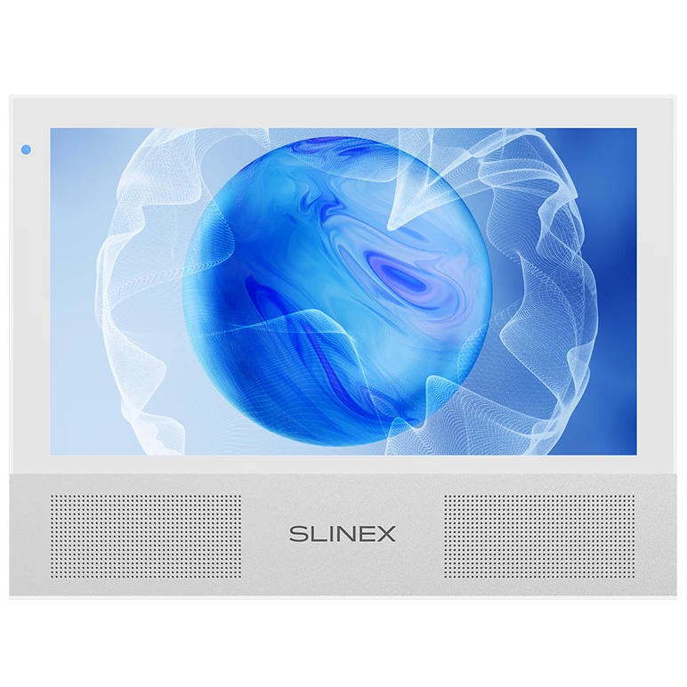 AHD відеодомофон Slinex Sonik 7 AI (white), 7” IPS екран, запис по руху, microSD, ETHERNET\WIFI та переадресація на тел Smart Call, 176×133×20 мм