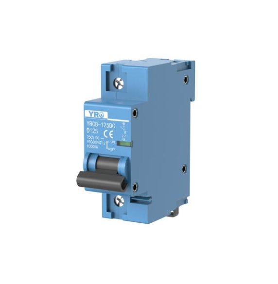Автоматичний вимикач постійного струму YRO YRCB-125DC Circuit Breaker 1P 125A DC250V, DIN