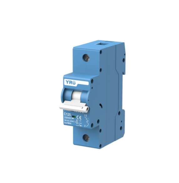 Автоматичний вимикач постійного струму YRO YRL7-125DC Circuit Breaker 1P 125A DC250V, DIN