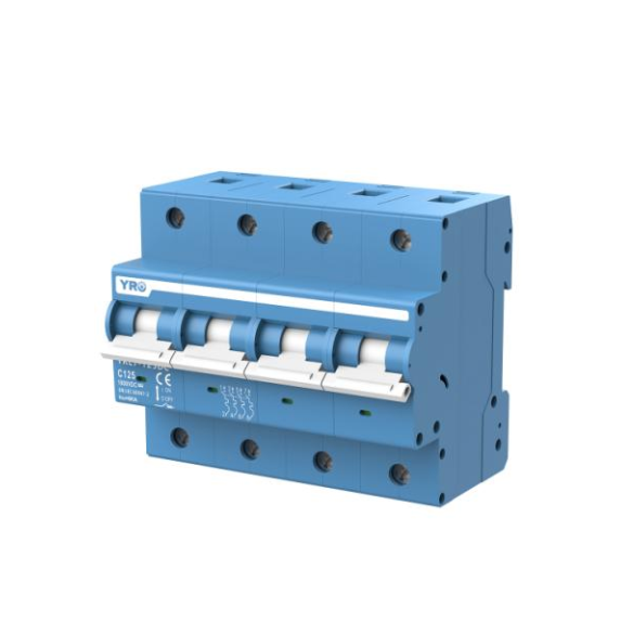Автоматичний вимикач постійного струму YRO YRL7-125DC Circuit Breaker 4P 125A DC1000V, DIN