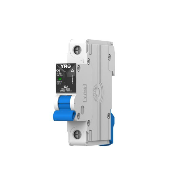 Автоматичний вимикач постійного струму YRO YRL7-63DC Circuit Breaker 1P 32A DC250V, DIN