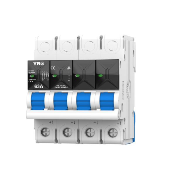 Автоматичний вимикач постійного струму YRO YRL7-63DC Circuit Breaker 1P 32A DC250V, DIN
